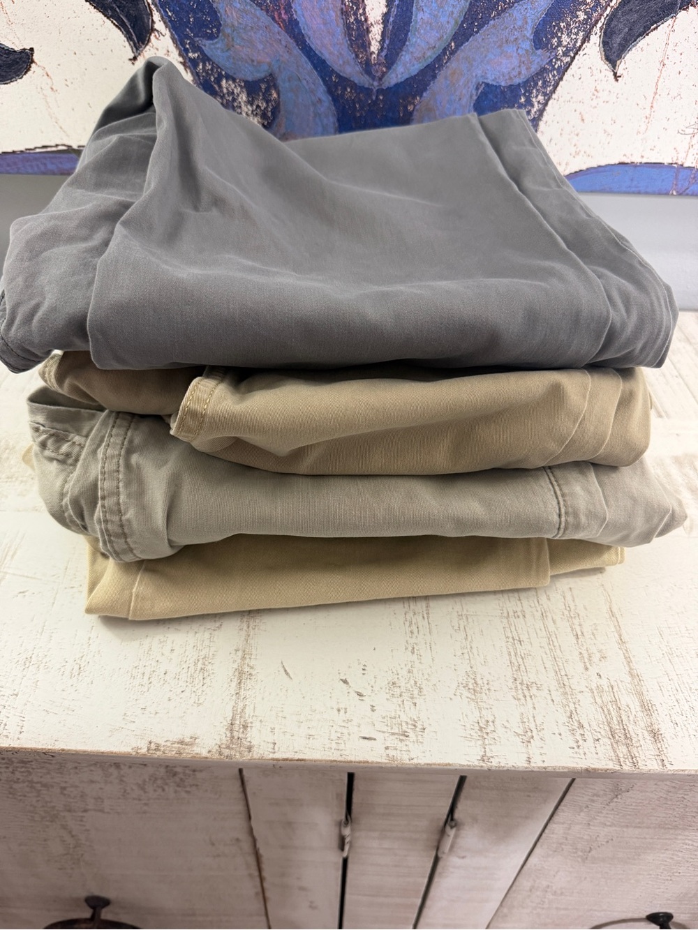 Ralph Lauren Men's Chinos in Gray and Tan Shades
